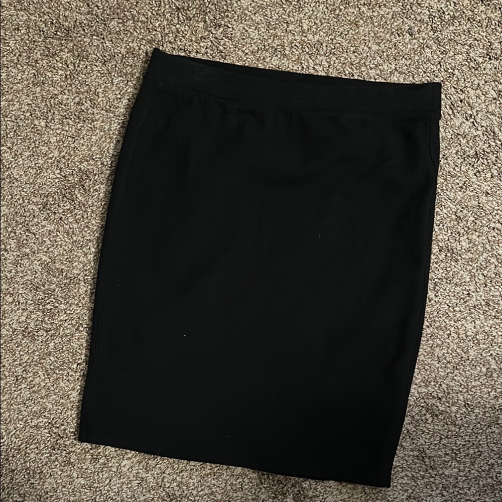 Old Navy Black Midi  Pencil Skirt